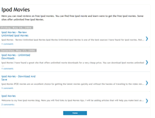 Tablet Screenshot of ipod---movies.blogspot.com
