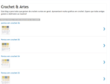 Tablet Screenshot of crocheteartes.blogspot.com