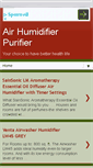 Mobile Screenshot of airhumidifierpurifier.blogspot.com
