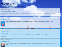 Tablet Screenshot of camillesopendoor.blogspot.com