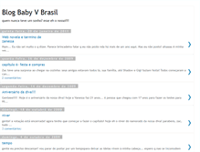 Tablet Screenshot of blogbabyv.blogspot.com