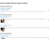 Tablet Screenshot of kyrisashsafricansoccorsafari.blogspot.com