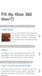 Mobile Screenshot of fixmyxbox360now.blogspot.com
