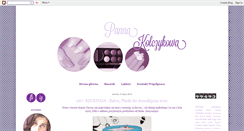 Desktop Screenshot of pannakolczykowa.blogspot.com
