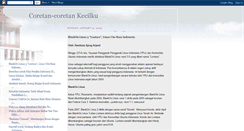 Desktop Screenshot of coretan-bintang.blogspot.com