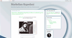 Desktop Screenshot of markeliankapedani.blogspot.com