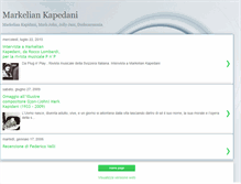 Tablet Screenshot of markeliankapedani.blogspot.com