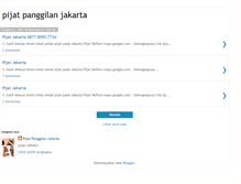 Tablet Screenshot of pijatjakarta.blogspot.com