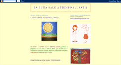 Desktop Screenshot of lalunasaleatiempo.blogspot.com