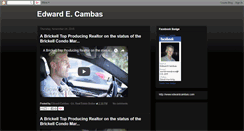 Desktop Screenshot of edwardcambas.blogspot.com