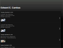 Tablet Screenshot of edwardcambas.blogspot.com