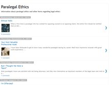 Tablet Screenshot of paralegal-ethics.blogspot.com