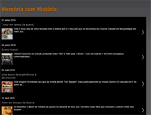 Tablet Screenshot of memoriacomhistoria.blogspot.com