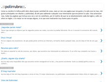 Tablet Screenshot of polirrubro.blogspot.com
