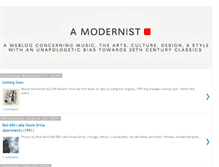 Tablet Screenshot of amodernist.blogspot.com