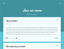 Tablet Screenshot of lessormore.blogspot.com