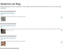 Tablet Screenshot of diederichart.blogspot.com