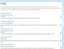 Tablet Screenshot of otravisiondelaeducacion.blogspot.com