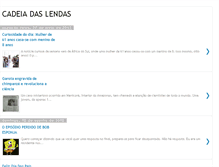 Tablet Screenshot of cadeiadaslendasbr.blogspot.com