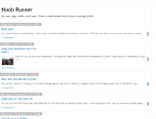 Tablet Screenshot of noob-runner.blogspot.com