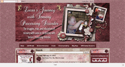 Desktop Screenshot of lucasjourneyspd.blogspot.com