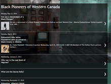 Tablet Screenshot of canadianblackpioneers.blogspot.com