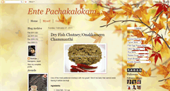 Desktop Screenshot of entepachakalokam.blogspot.com
