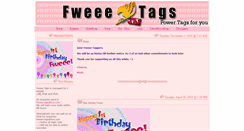 Desktop Screenshot of fweee-tags.blogspot.com