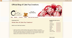 Desktop Screenshot of cakepops-cakepopcreations.blogspot.com