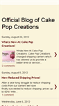 Mobile Screenshot of cakepops-cakepopcreations.blogspot.com