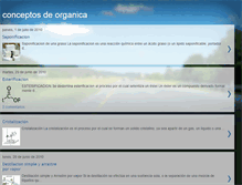 Tablet Screenshot of conceptosdeorganica.blogspot.com