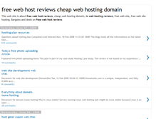 Tablet Screenshot of free-web-host-reviews-38.blogspot.com