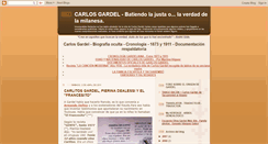 Desktop Screenshot of carlosgardel-batiendolajusta.blogspot.com