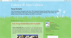 Desktop Screenshot of cahaya35.blogspot.com