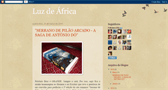 Desktop Screenshot of luzdeafrica.blogspot.com