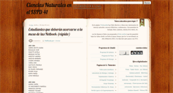 Desktop Screenshot of cienciasnaturales41.blogspot.com