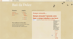 Desktop Screenshot of baudadulce.blogspot.com