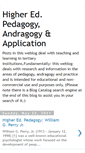 Mobile Screenshot of higheredpedagogyapplied.blogspot.com