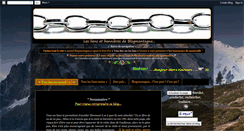Desktop Screenshot of lapagedesliens.blogspot.com