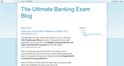 Desktop Screenshot of bankingexams.blogspot.com