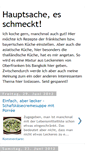 Mobile Screenshot of hauptsache-es-schmeckt.blogspot.com