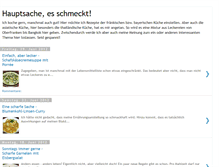 Tablet Screenshot of hauptsache-es-schmeckt.blogspot.com