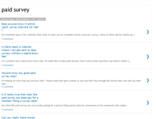 Tablet Screenshot of paid-survey4.blogspot.com