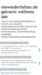 Mobile Screenshot of niewiederfaltengalvanicspa.blogspot.com