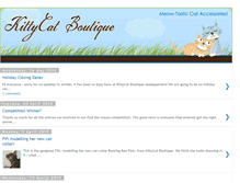 Tablet Screenshot of kittycatboutique.blogspot.com