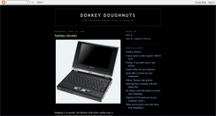 Desktop Screenshot of donkeydoughnuts.blogspot.com