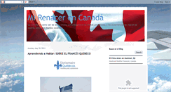 Desktop Screenshot of mirenacerencanada.blogspot.com