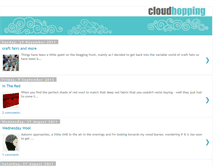 Tablet Screenshot of cloudhoppingdesigns.blogspot.com