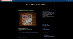 Desktop Screenshot of customerchallenge.blogspot.com