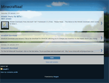 Tablet Screenshot of minecraftiaa.blogspot.com